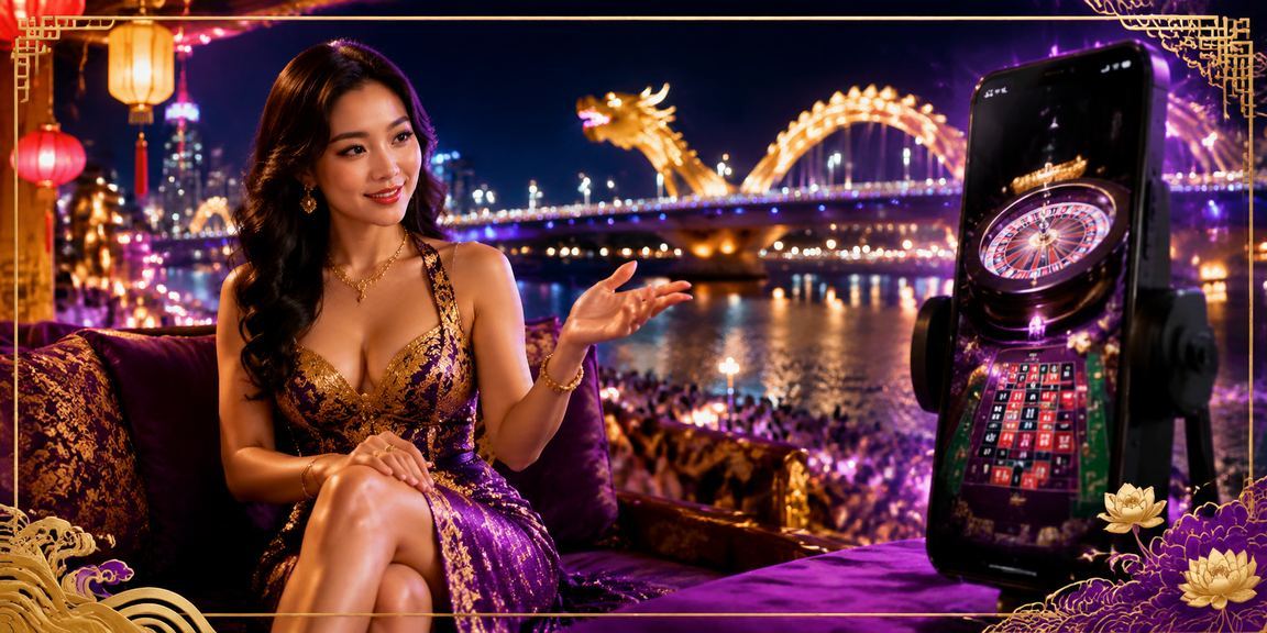 Người dùng tại Đà Nẵng tham gia lễ hội và sử dụng casino di động với kết nối bảo mật