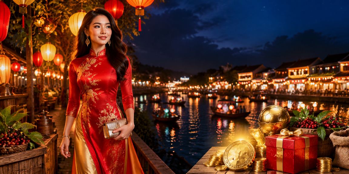 Người dùng tại Hội An thao tác thanh toán tiền cược trên điện thoại