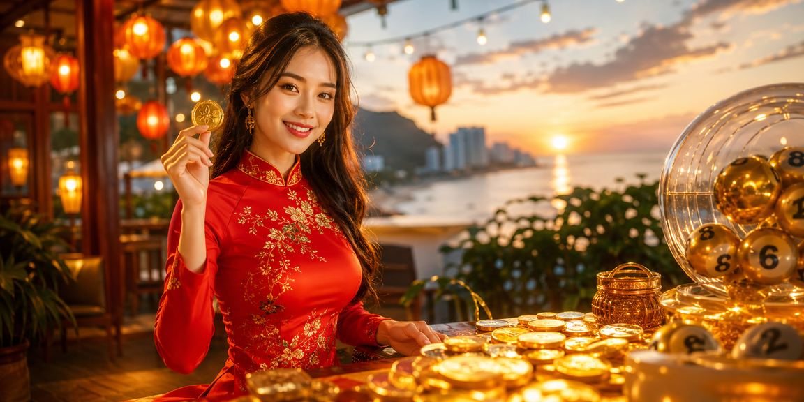 Người dùng tại Hội An tham gia xổ số trực tuyến qua ứng dụng di động